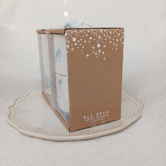 Rae Dunn × Disney Princess Stacking Ramekins Ceramic Set of 4 - Picture 2 of 12